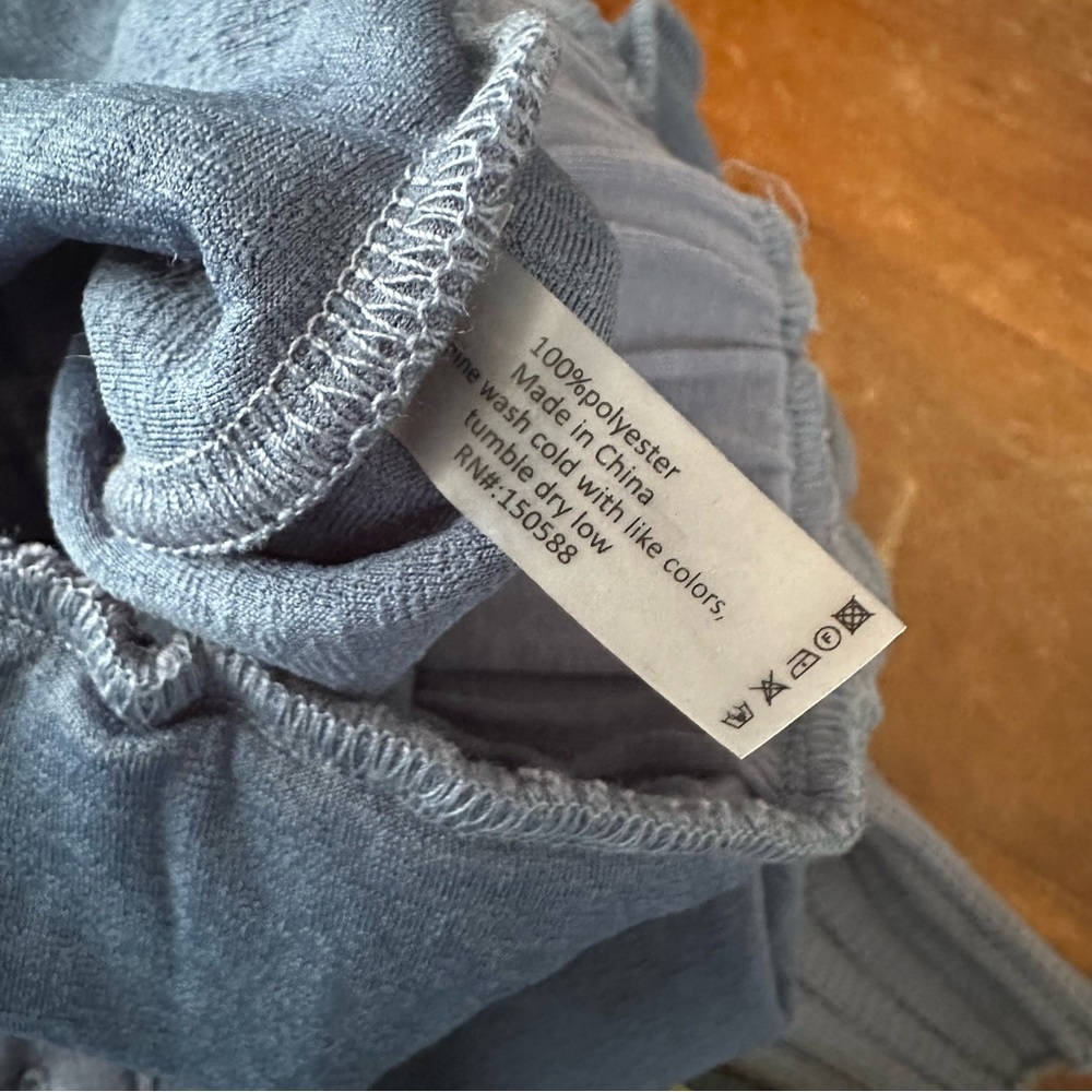 Anthropologie Sundays Blue Jumpsuit ladies M NWT - Picture 8 of 8